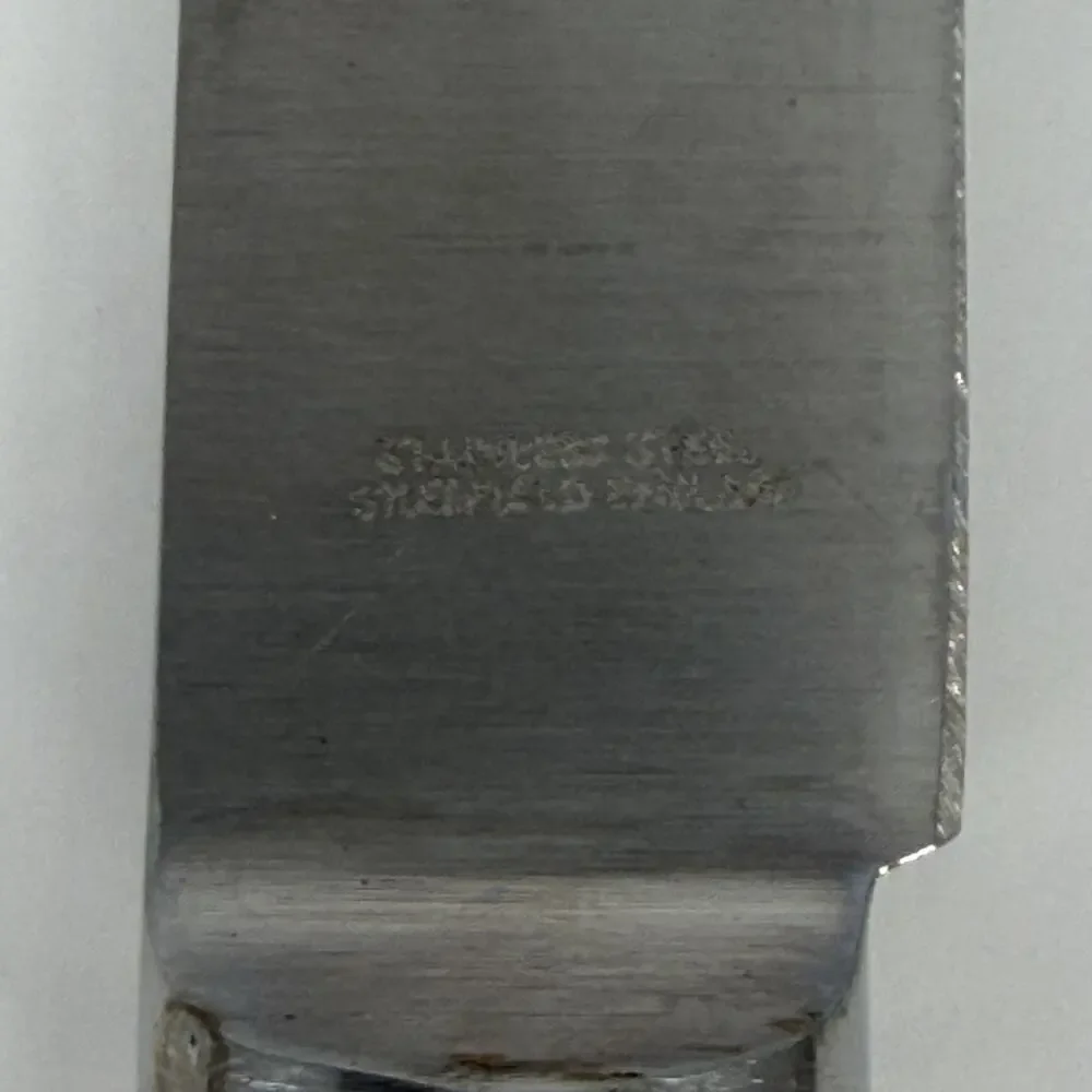 4X BK Cooper Bros QUEEN ANNE Stainless Butter Knives England Pistol Grips